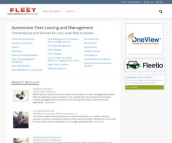 Fleetmanagementmarketplace.com(Directory of Automotive Fleet Leasing and Management Companies) Screenshot