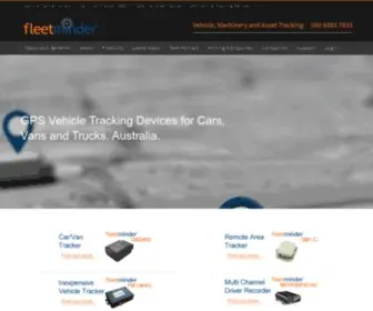 Fleetminder.com.au(GPS Tracking Systems) Screenshot