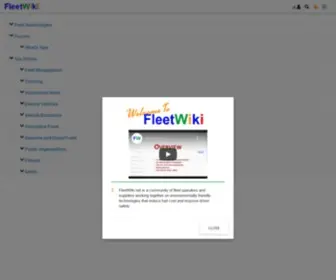 Fleetwiki.net(FleetWiki) Screenshot