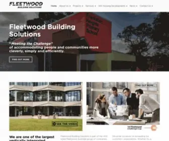 Fleetwood.com.au(Fleetwood Australia) Screenshot