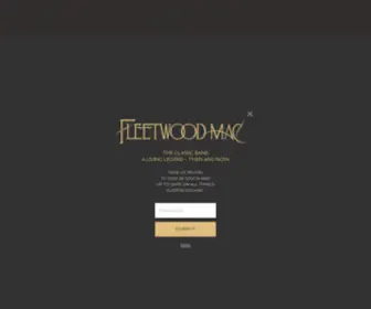 Fleetwoodmac.com(Technical Difficulties) Screenshot