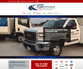 Fleetworkstexas.com(FleetWorks of Texas) Screenshot