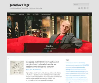 Flegr.com(Jaroslav Flegr) Screenshot
