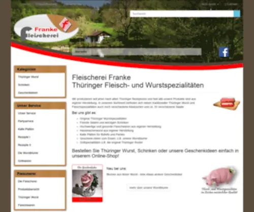 Fleischerei-Franke.de(Fleischerei Franke) Screenshot