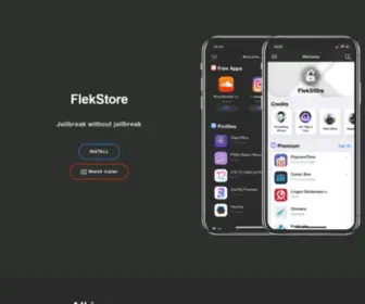 FlekStore.com(Third-party app store) Screenshot