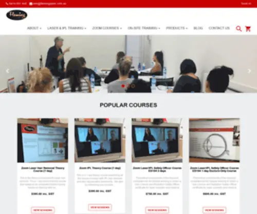 Fleminglaser.com.au(Fleminglaser) Screenshot