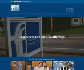 Fleminglaw.com(Attorney At Law l Jackson MI/Fleming & Fleming) Screenshot