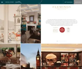 Flemings-Mayfair.co.uk(Mayfair Hotels) Screenshot
