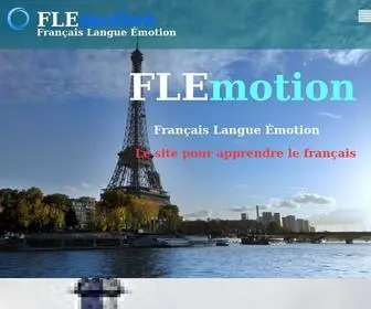 Flemotion.com(Apprendre le français) Screenshot