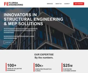 Flengineeringllc.com(Innovation in Structural Engineering & MEP Solutions) Screenshot