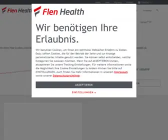 Flenhealth.de(Flen Health) Screenshot