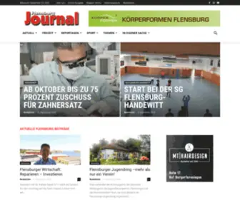 Flensburgjournal.de(Dein Magazin für Flensburg und Umgebung) Screenshot