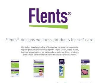 Flents.com(Flents Personal Wellness) Screenshot