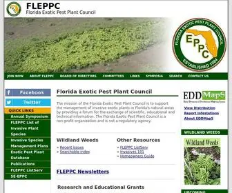 Fleppc.org(The mission of the Florida Exotic Pest Plant Council) Screenshot