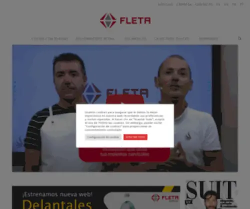 Fleta.com(Plásticos Fleta) Screenshot