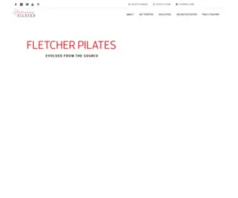 Fletcherpilates.com(Pilates Education) Screenshot