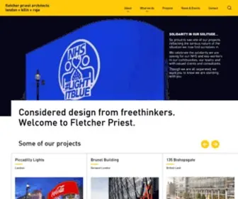 Fletcherpriest.com(Fletcher Priest Architects) Screenshot