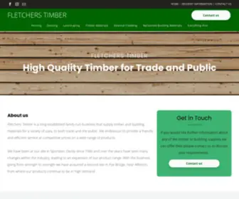 Fletcherstimber.com(Fletchers Timber) Screenshot