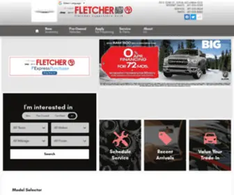 Fletchersuperstore.com Screenshot