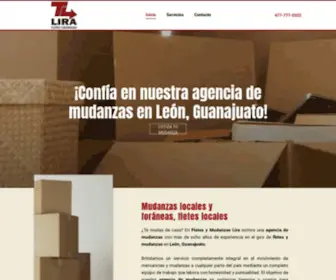 Fleteslira.com(Agencia de Mudanzas en León) Screenshot