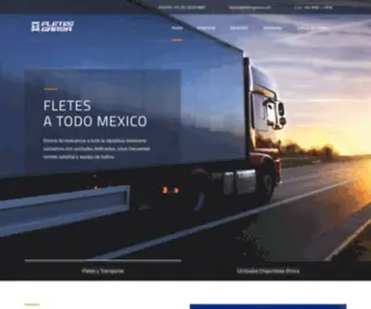 Fletesregios.com(Fletes a Todo Mexico) Screenshot