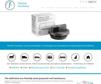 Flettner.co.uk(Flettner Ventilator) Screenshot