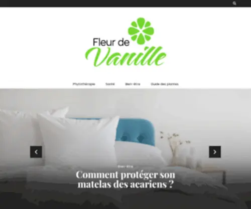 Fleur-DE-Vanille.com(Fleur de vanille) Screenshot