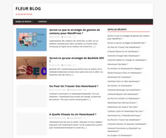 Fleurblog.com(Le FleurBlog) Screenshot