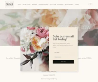 Fleurchicago.com(Fleur inc) Screenshot