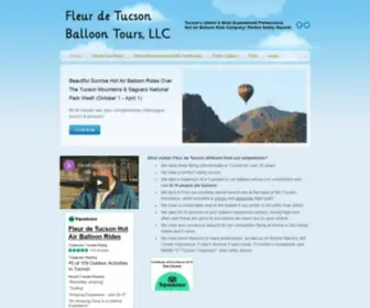 Fleurdetucson.net(Fleur de Tucson Balloon Tours) Screenshot