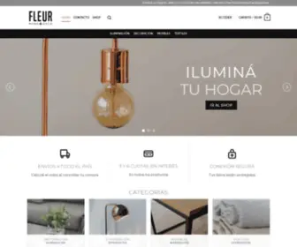 Fleurhome.com.ar(Fleur Home & Deco) Screenshot