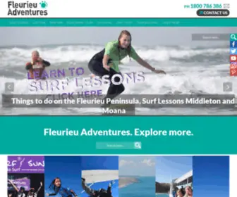 Fleurieuadventures.com.au(Fleurieu Peninsula Adventure Activities things to do Victor Harbor) Screenshot