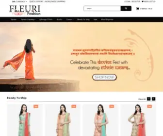 Fleurifashion.com(Indian Ethnic Wear For Women) Screenshot