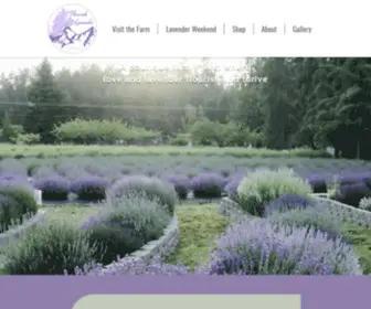 Fleurishlavender.com(Fleurish Lavender of Lost Mountain) Screenshot