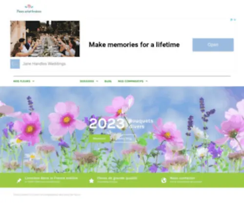 Fleurs-Achat-Livraison.fr(Comparateur des meilleurs sites de fleurs) Screenshot