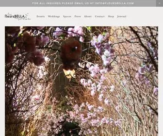 Fleursbella.com(Fleurs Bella) Screenshot