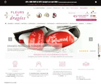 Fleursdedragees.com(Dragées) Screenshot