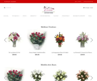 Fleursdelartiste.com(Fleuriste Les Fleurs de l'Artiste) Screenshot