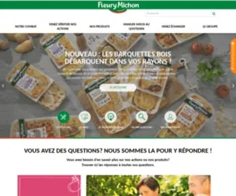 Fleurymichon.fr(Fleury Michon) Screenshot