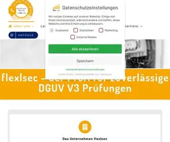 Flex-SEC.de(Main Gebiet und bundesweit Titel) Screenshot