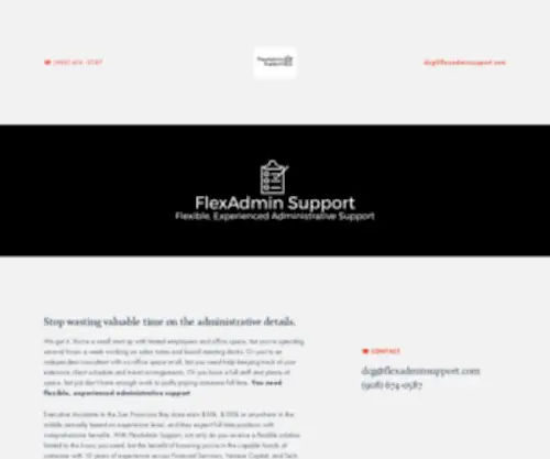 Flexadminsupport.com(FlexAdmin Support) Screenshot