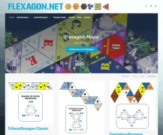 Flexagon.net(The Flexagon Portal) Screenshot