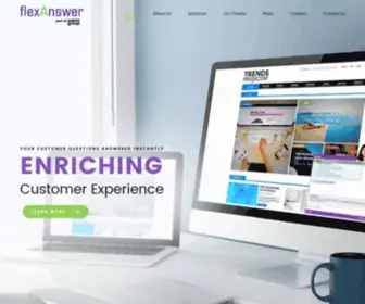 Flexanswer.com(Smart Customer Service Solutions) Screenshot
