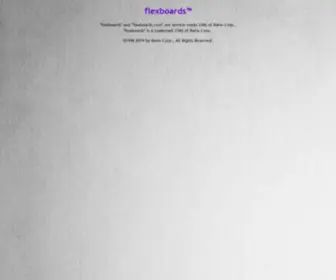 Flexboards.com((SM) by flexboards(TM)) Screenshot