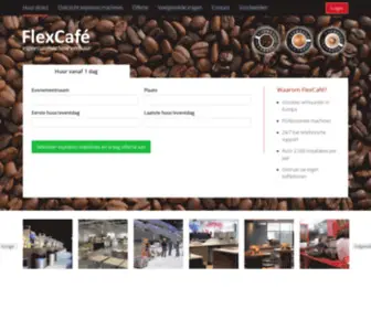 Flexcafe.com(FlexCafé) Screenshot