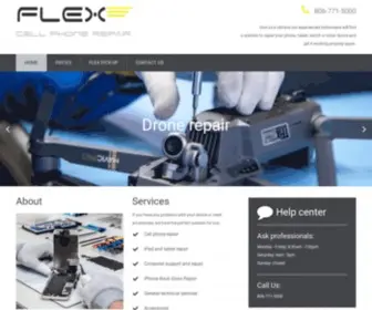 Flexcellphonerepair.com(FLEX Lubbock Cell Phone Repair) Screenshot