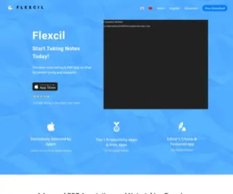 Flexcil.com(The best study toolkit for both PDF reader and note taking) Screenshot