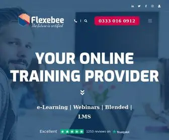 Flexebee.co.uk(Online Training Courses) Screenshot