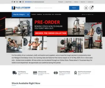 Flexequipment.com.au(Flex Fitness Equipment) Screenshot