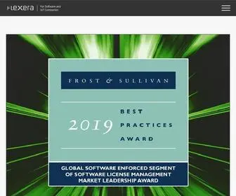 Flexerasoftware.com(Flexera Software) Screenshot